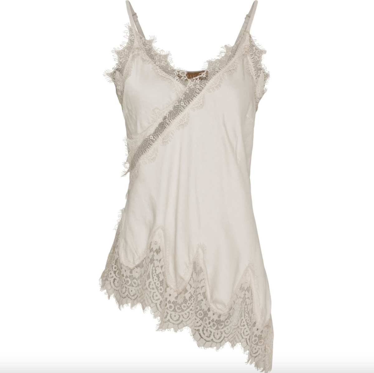 Haut asymétrique - Beige