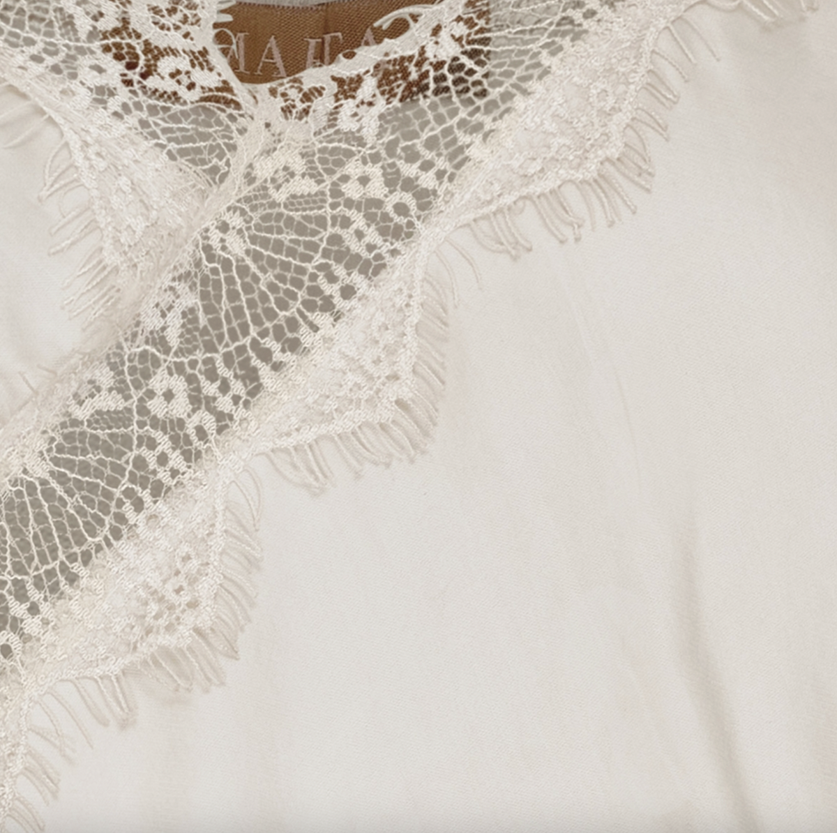 Haut asymétrique - Beige