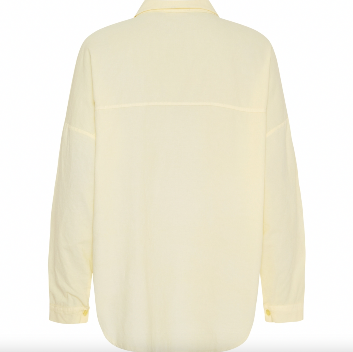Chemise en velours côtelé bébé - Jaune