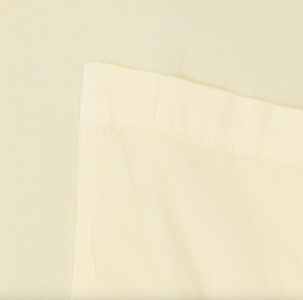 Chemise en velours côtelé bébé - Jaune