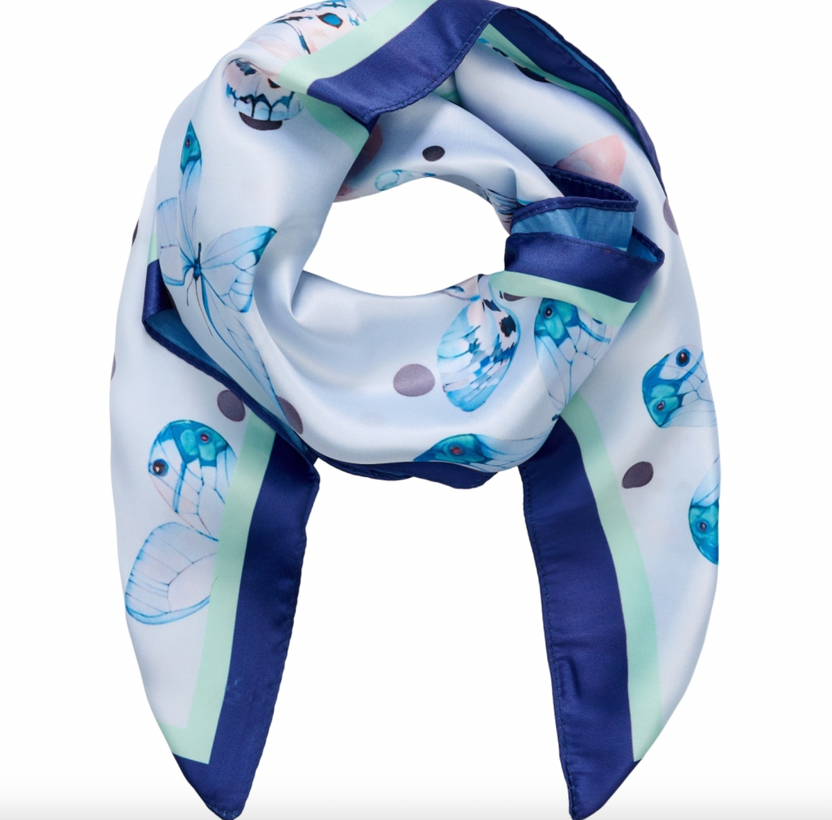 Foulard blue
