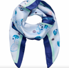 Foulard blue