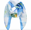 Foulard blue / yellow