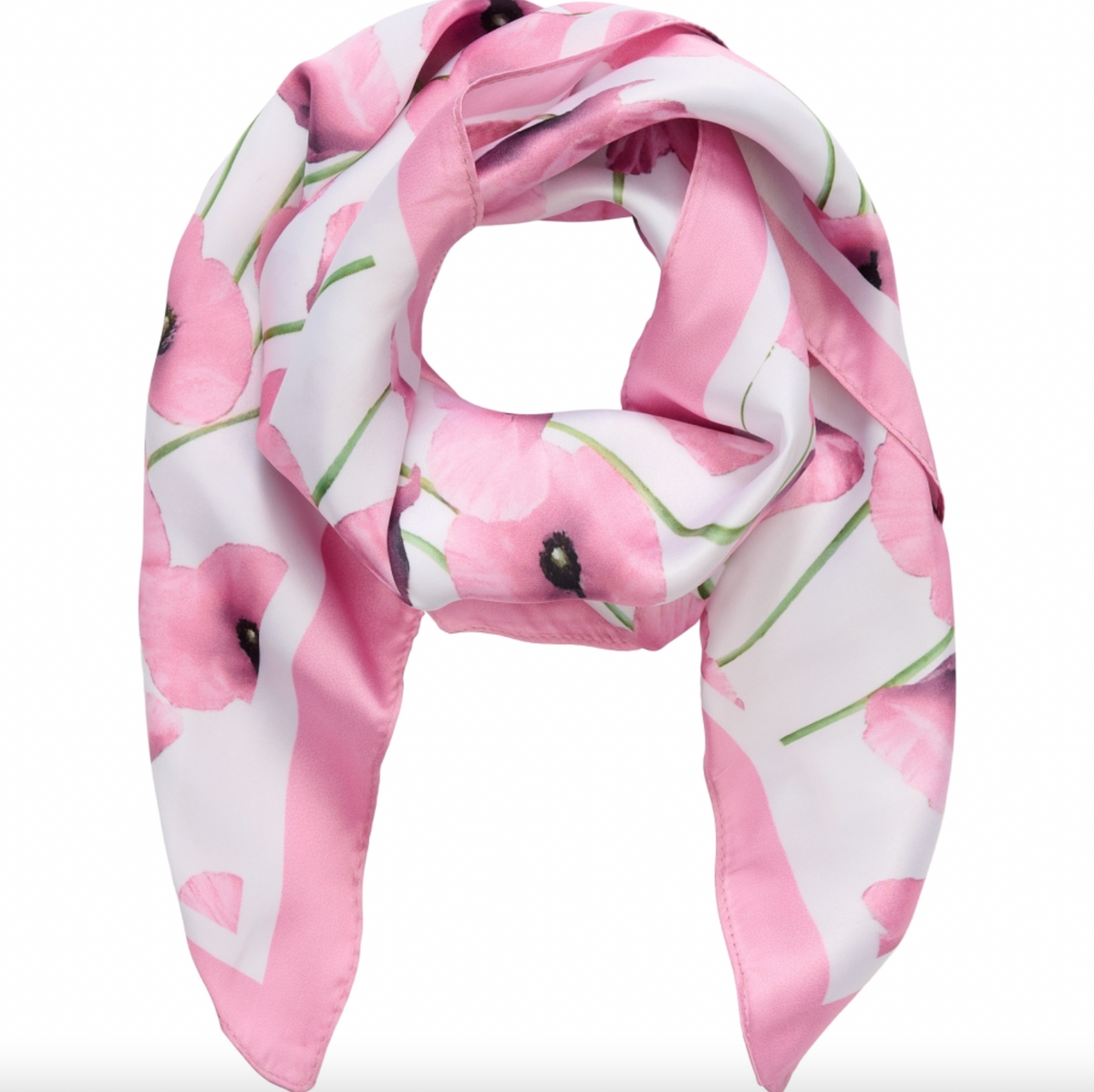 Foulard rose