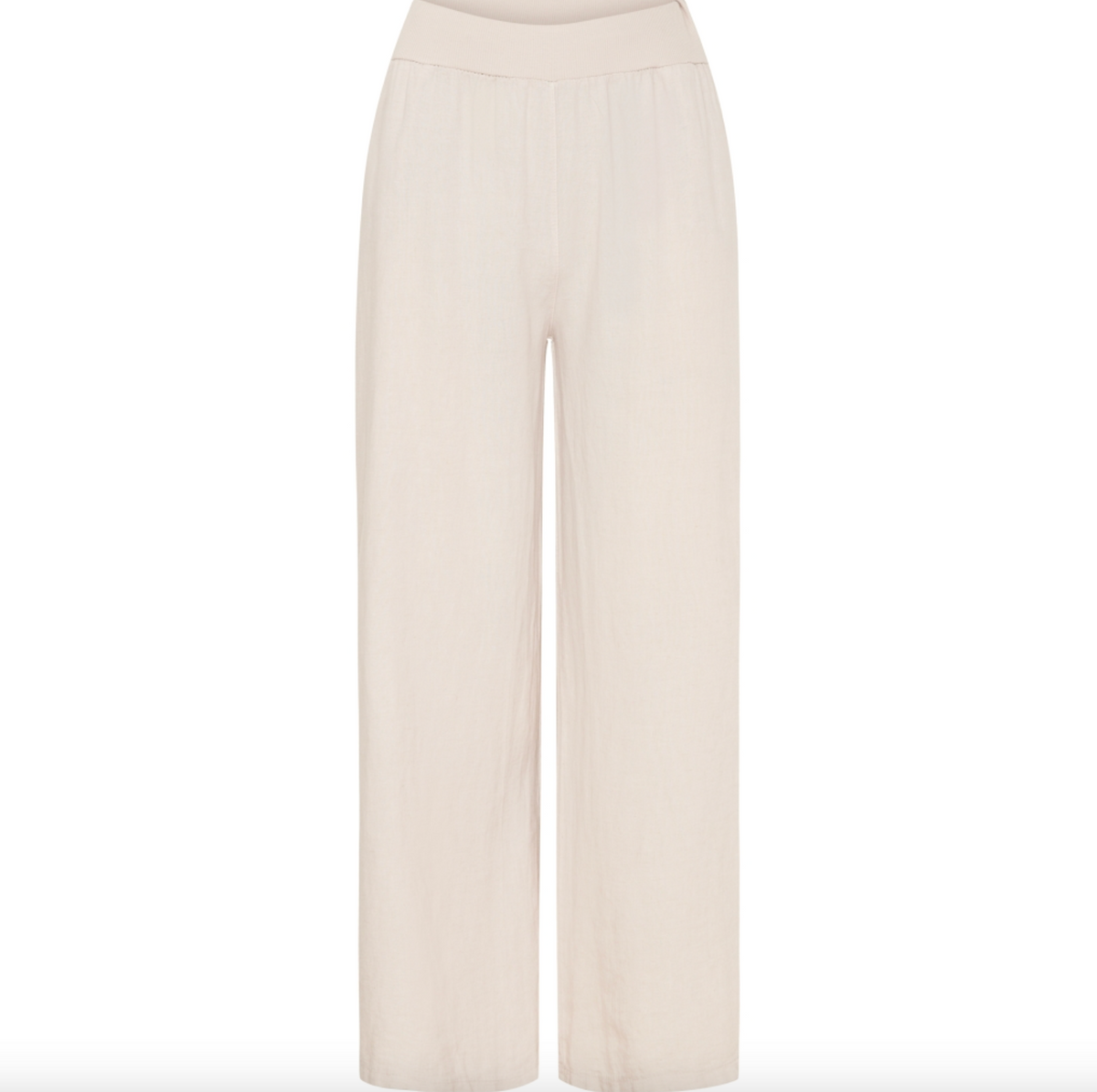 Pantalon mélange de lin – Sabbia