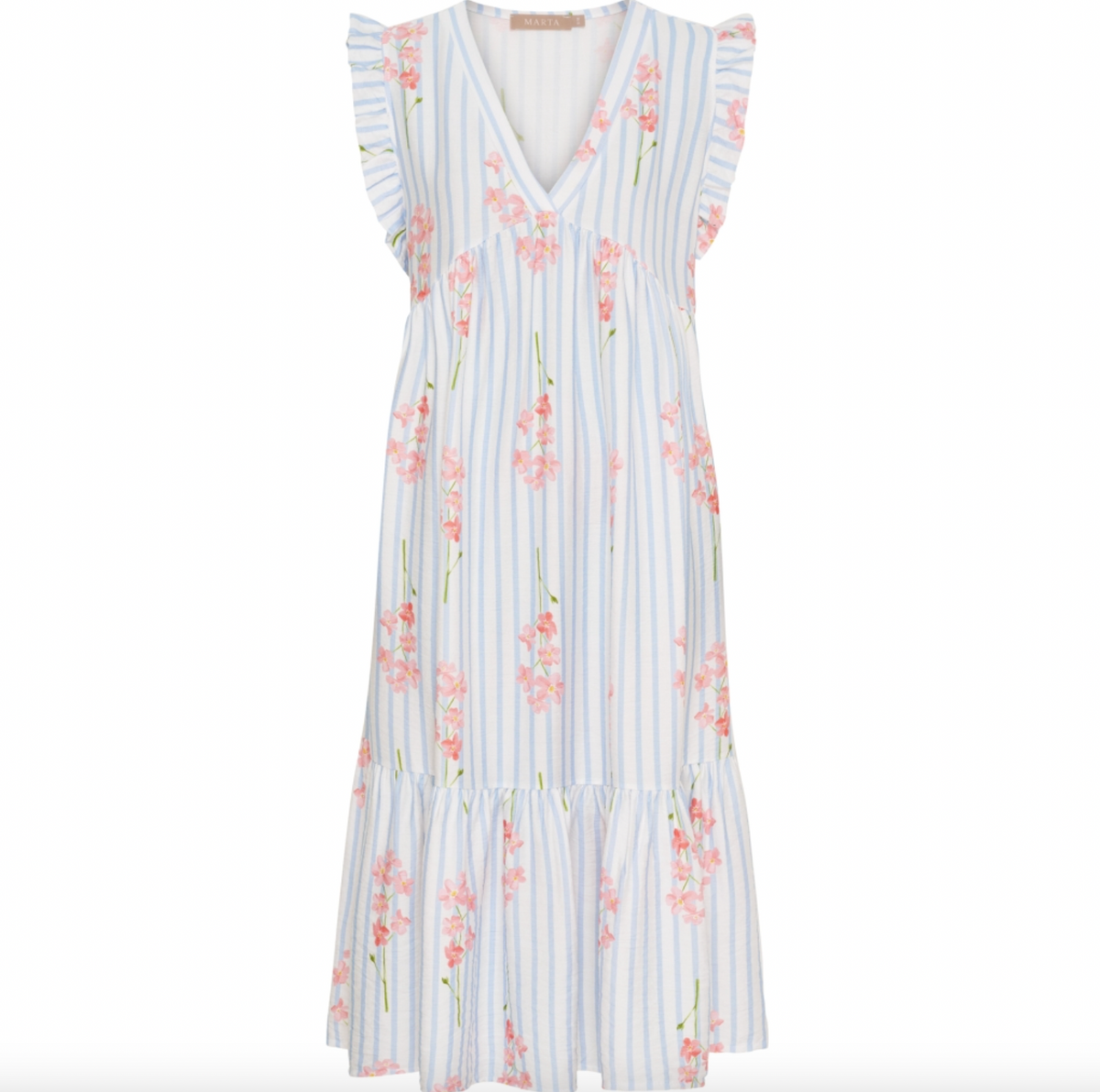 Robe Anika Strib - Blue