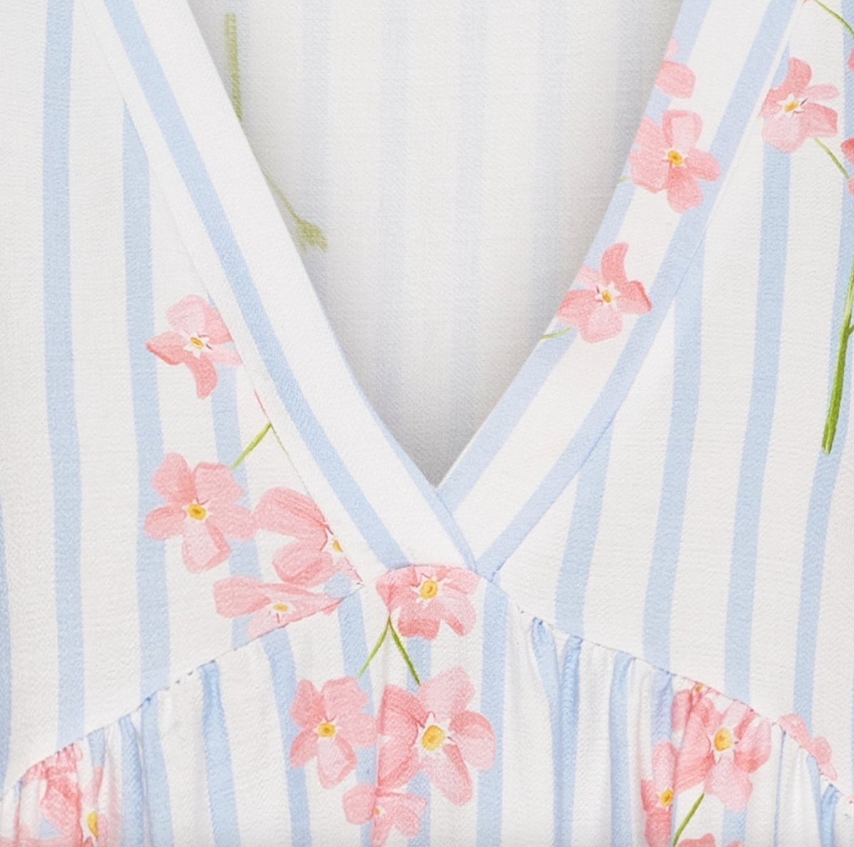 Robe Anika Strib - Blue