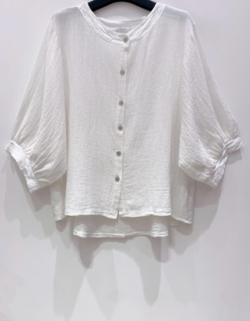 Chemise Luna White - Mélange de lin