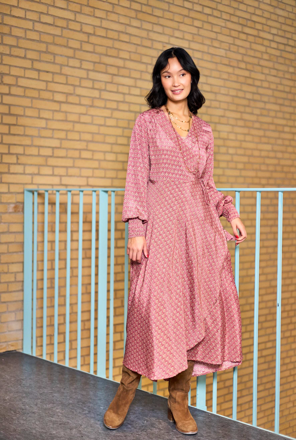 Robe Luna cache-cœur - Indie Berry