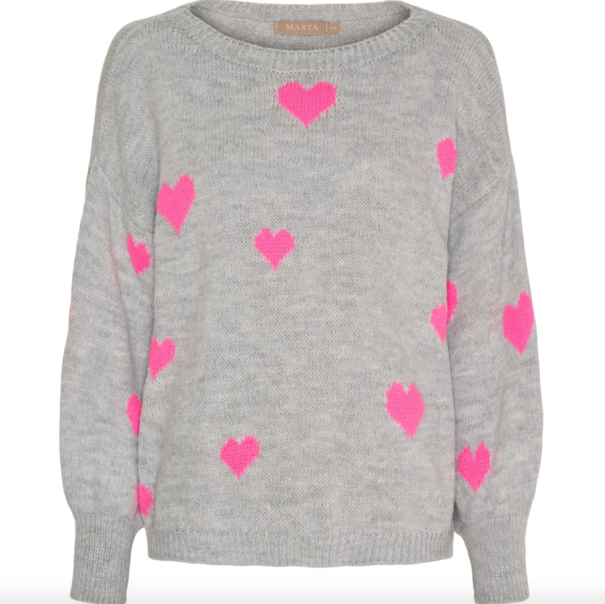 Pull en maille Clover Knit - Grey