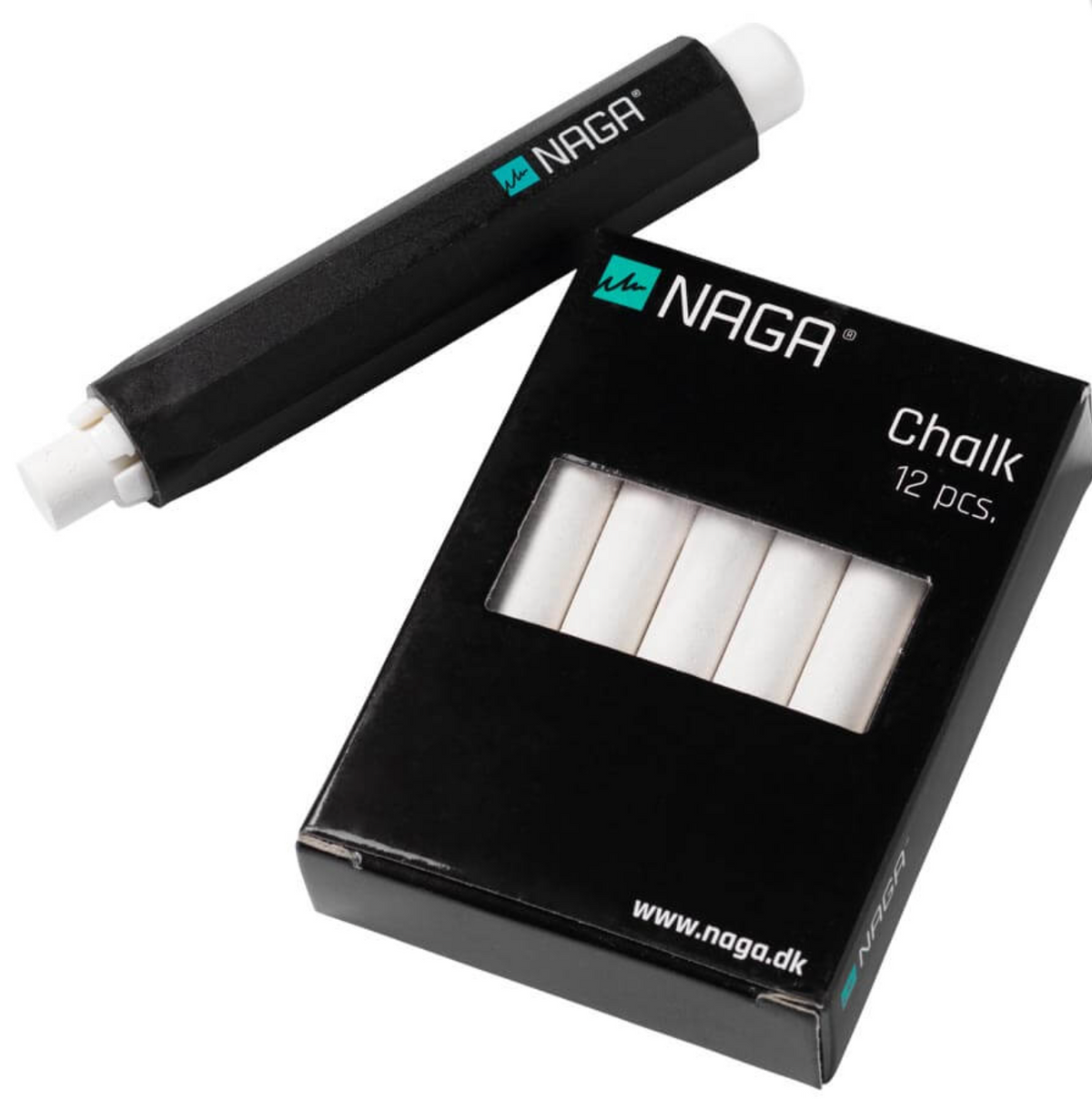 Porte-craie et craies de tableau - 12 pcs