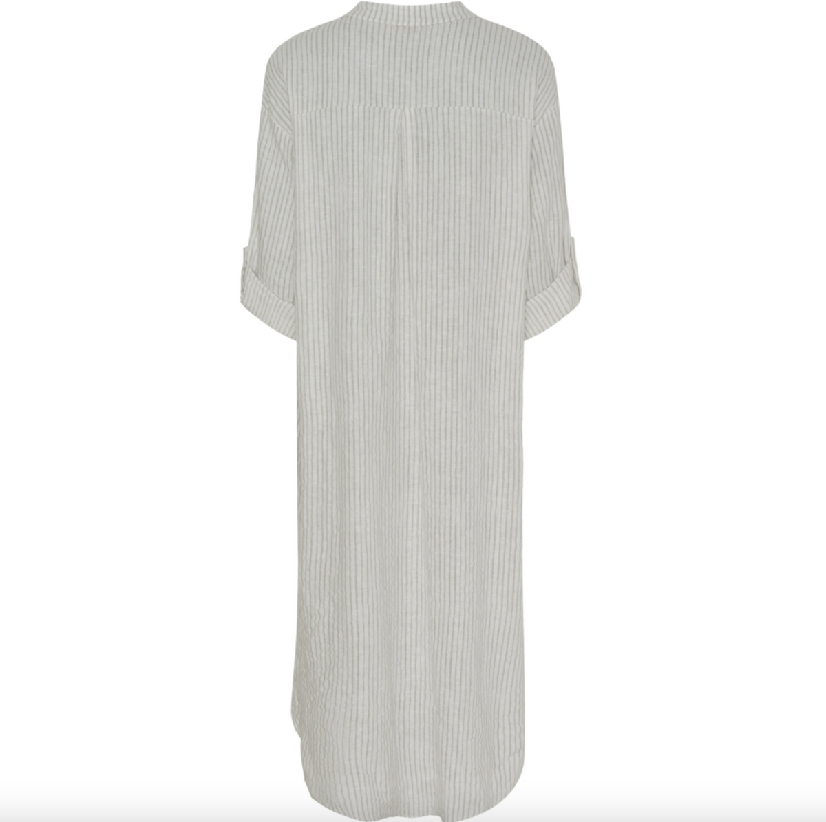 Robe en lin – Grey Stripe