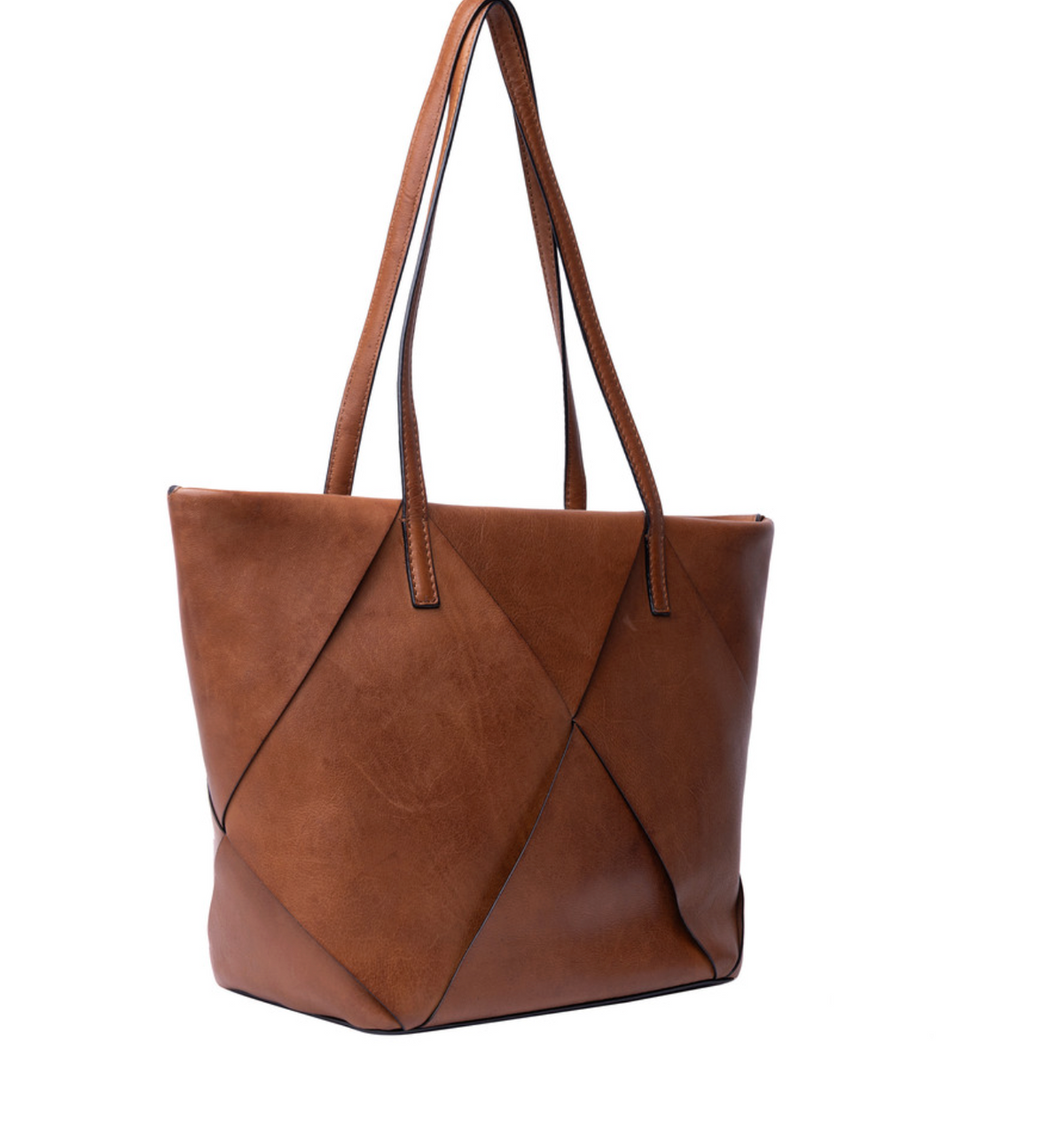 Sac bandoulière Olia cognac