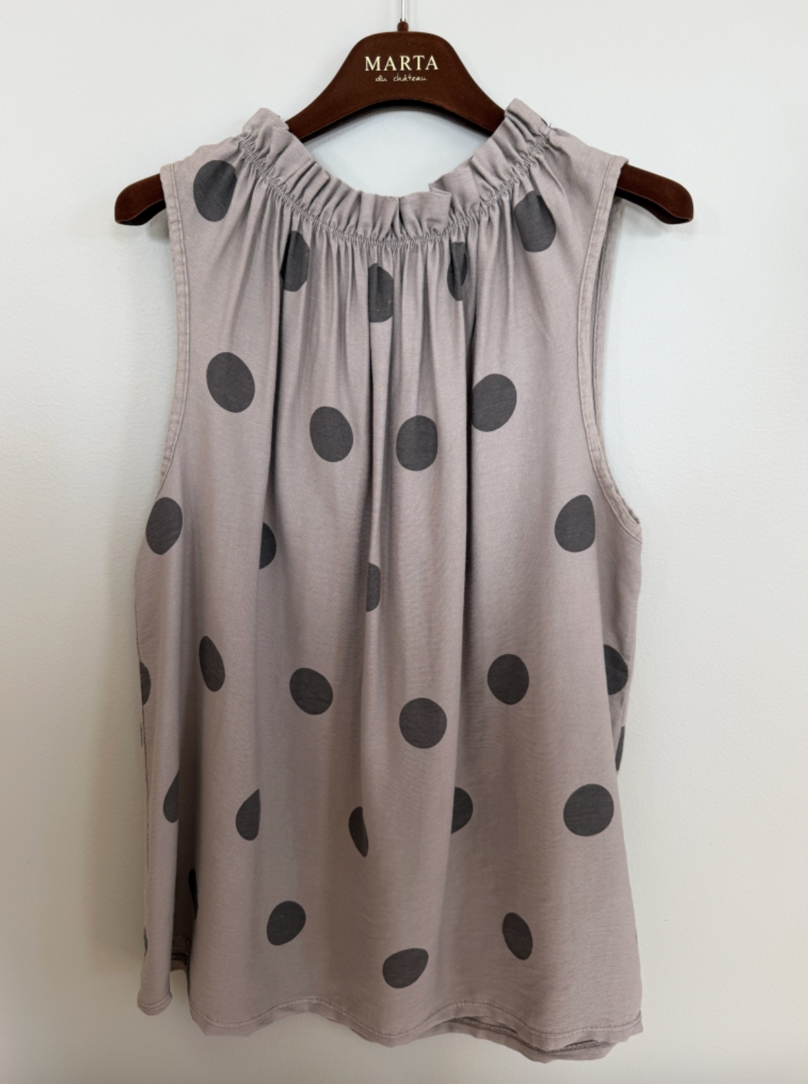 Top blouse Lucina - Fango