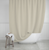 Rideau de douche Camellia sable - 180x200