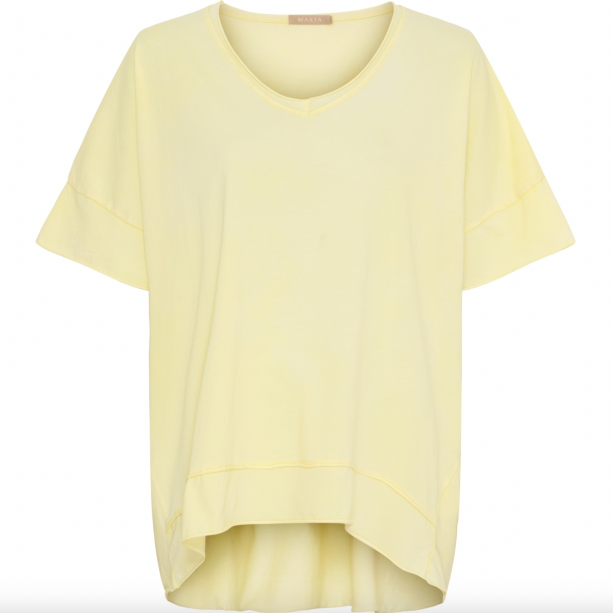 T-shirt jaune oversize