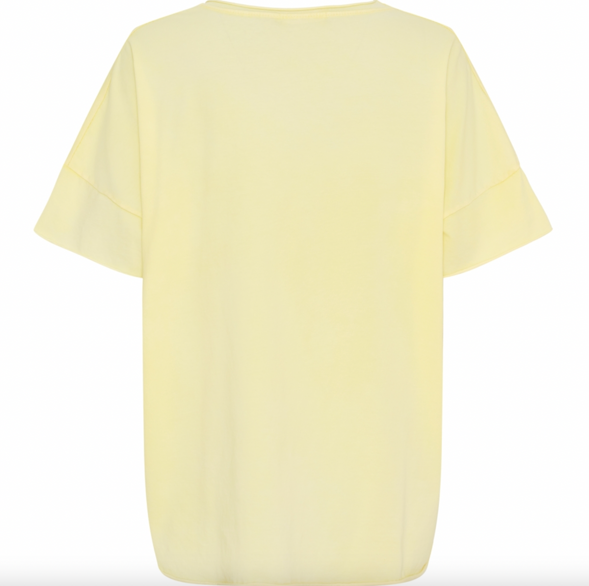T-shirt jaune oversize