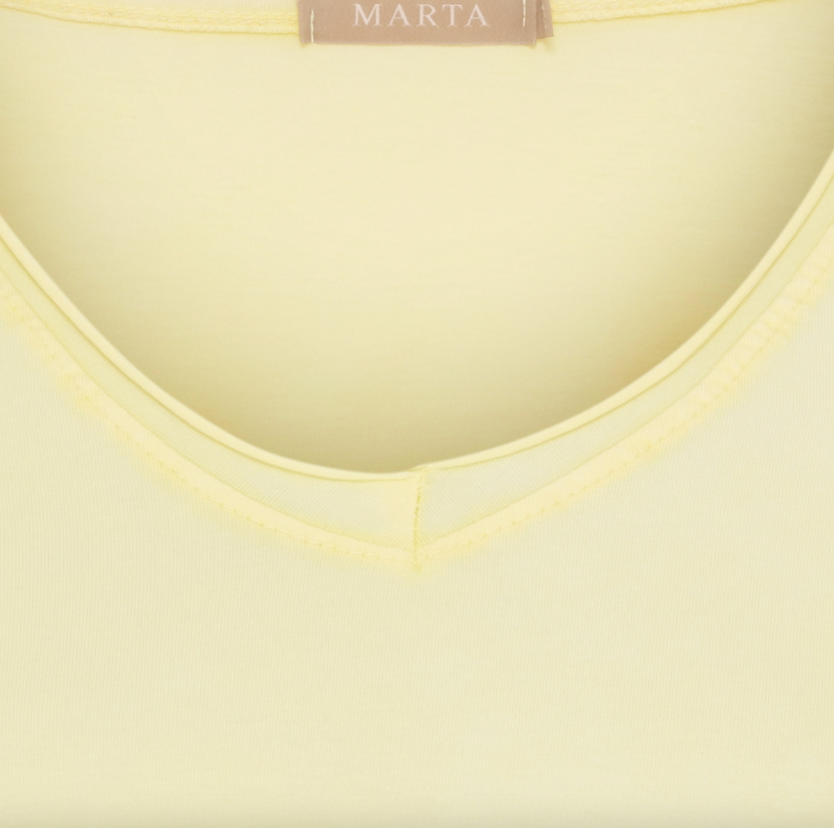 T-shirt jaune oversize