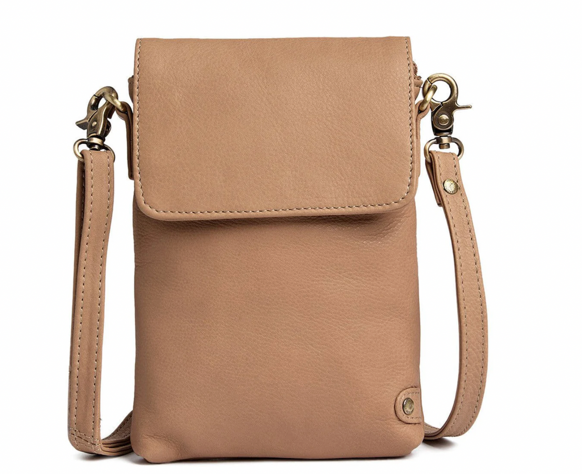 Pochette téléphone Aura Camel