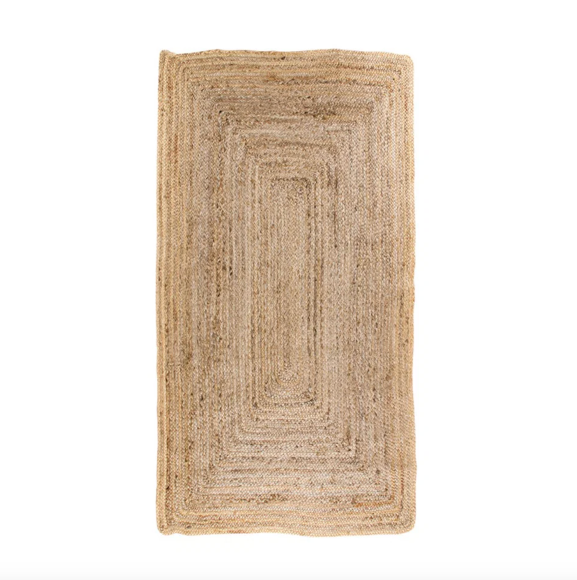 Tapis en jute tressé naturel - 70x140cm