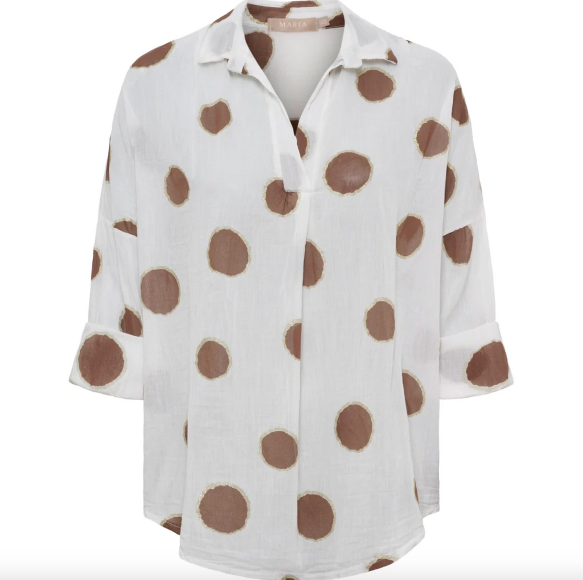 Chemise Rive brown
