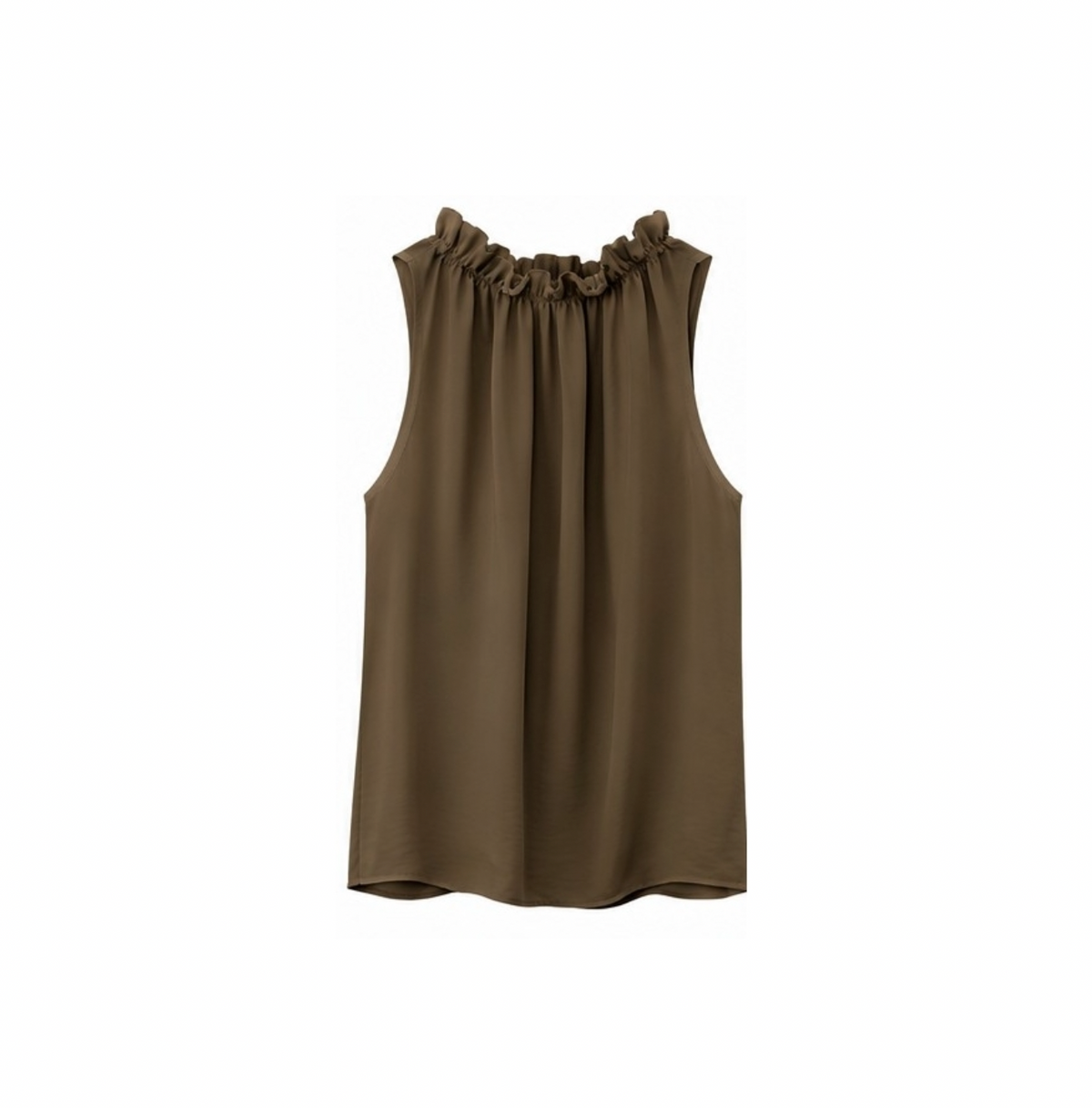 Top Blouse Lucina - Brown