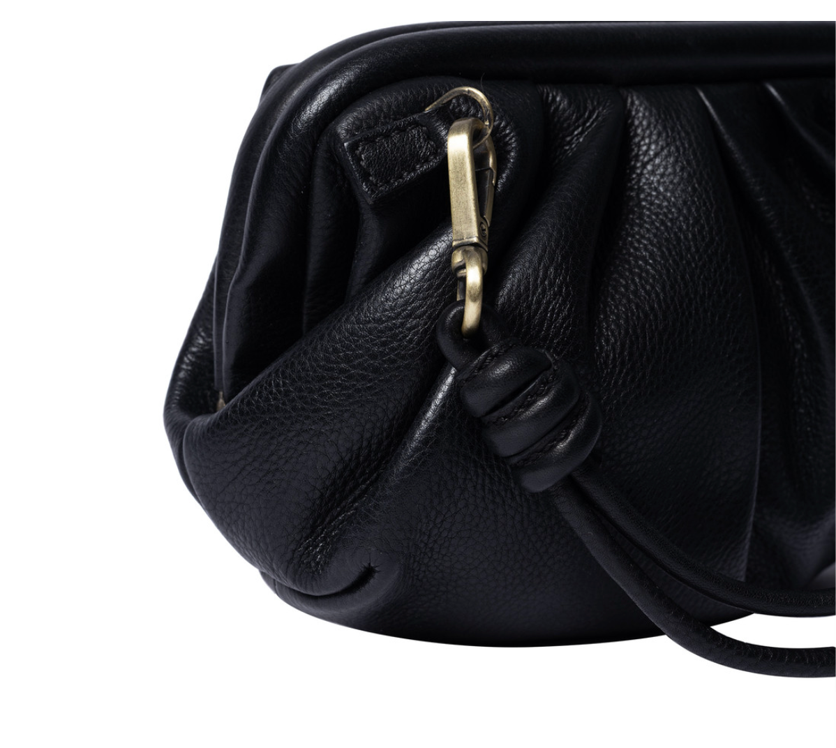 Pochette / sac en cuir Noha Black