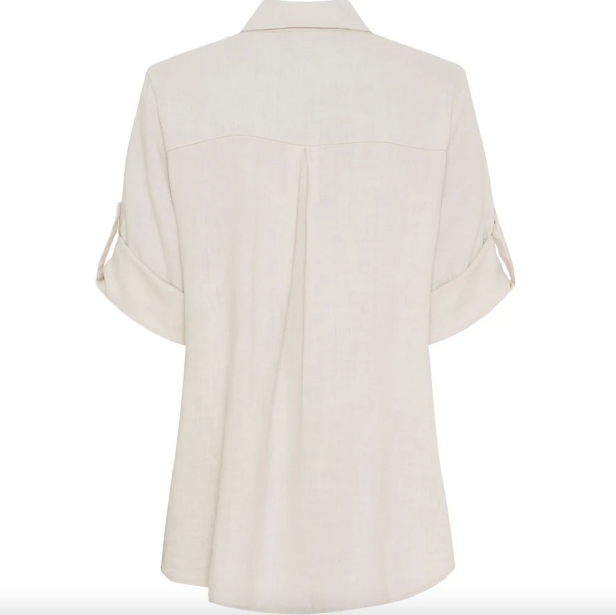 Chemise Kiara mélange lin - Sabbia