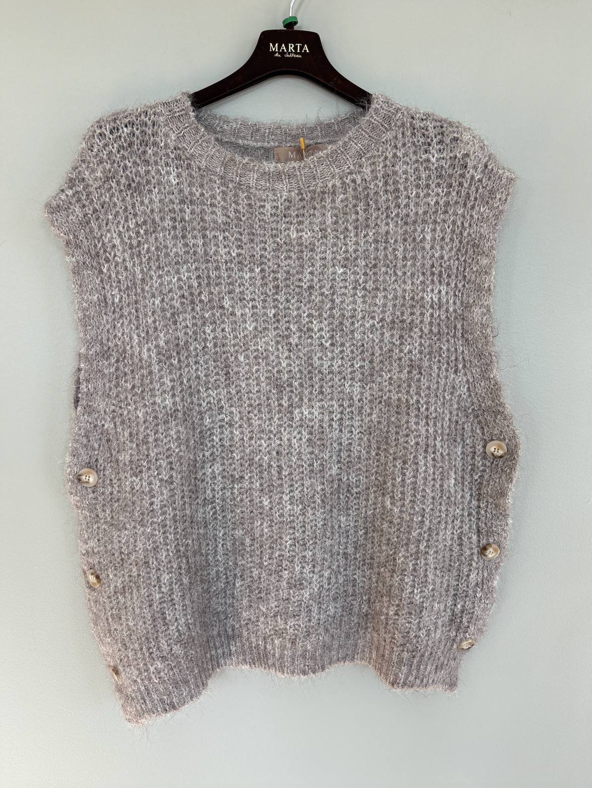 Gilet Coast - Fango Melange