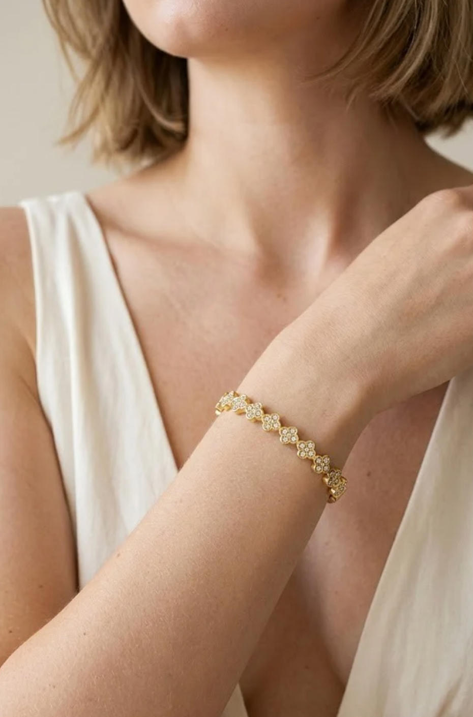 Bracelet Sarina- plaqué or
