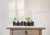Support pour bougies et fleurs