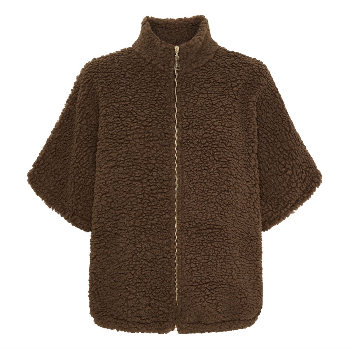 Gilet Teddy brown