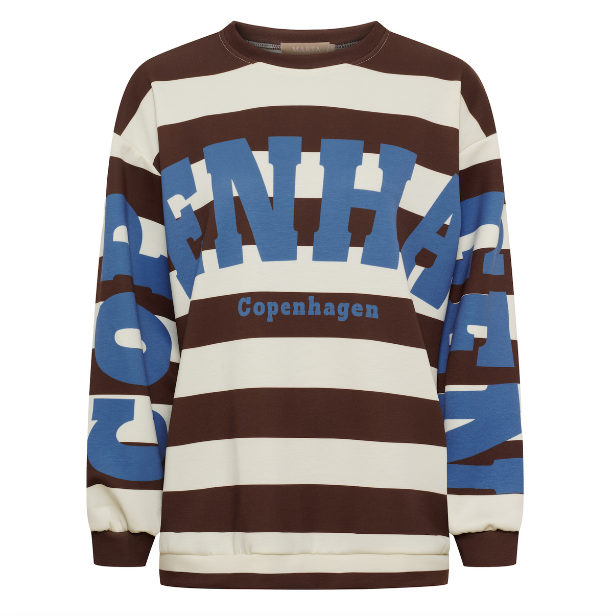 Sweat Nerina - Choko / Blue jeans