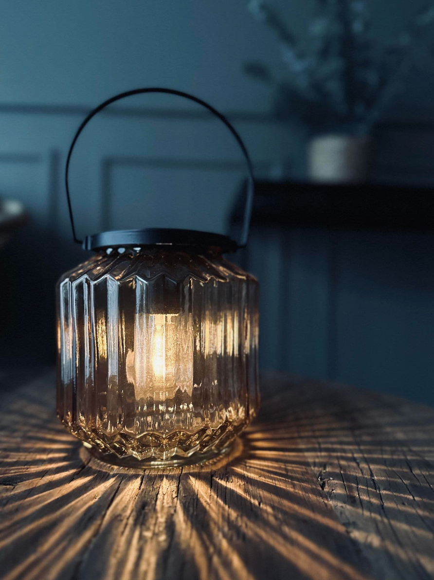 Lanterne solaire - Brown