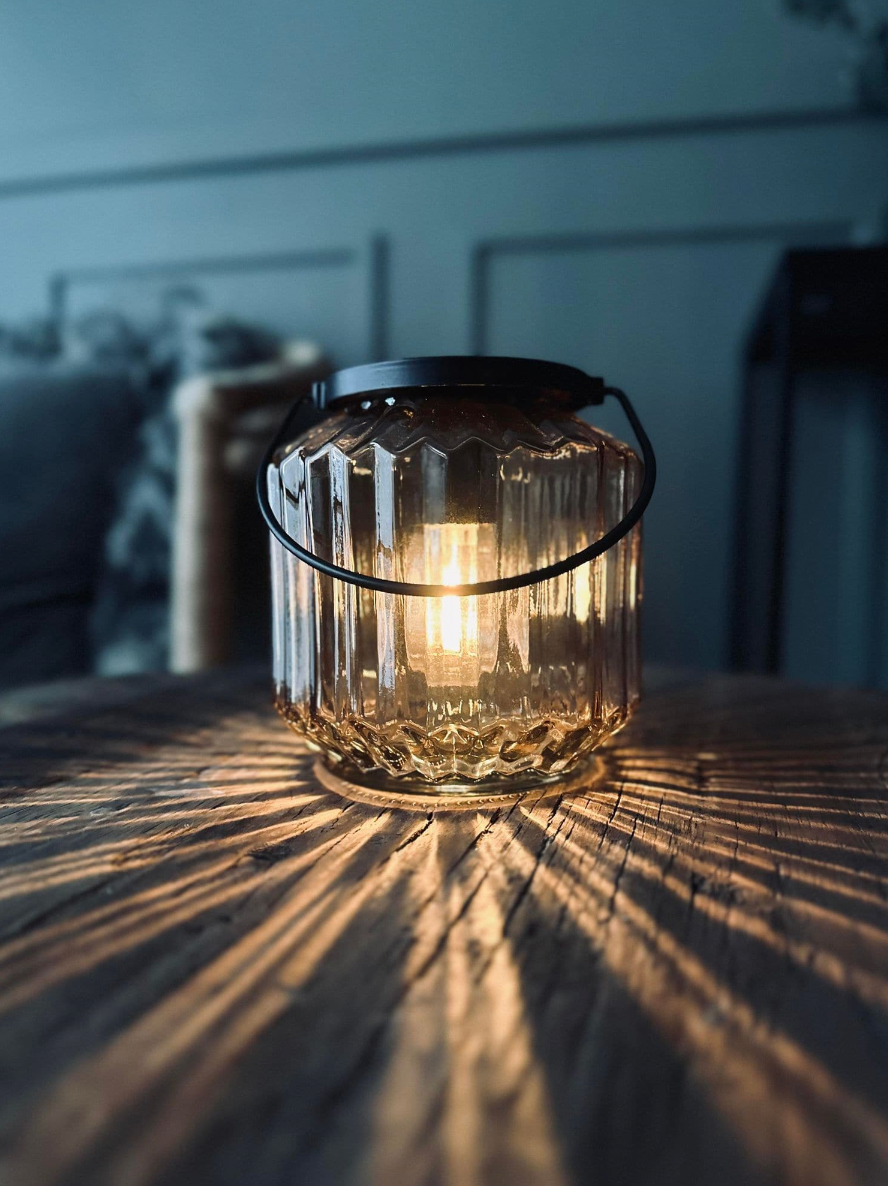 Lanterne solaire - Brown