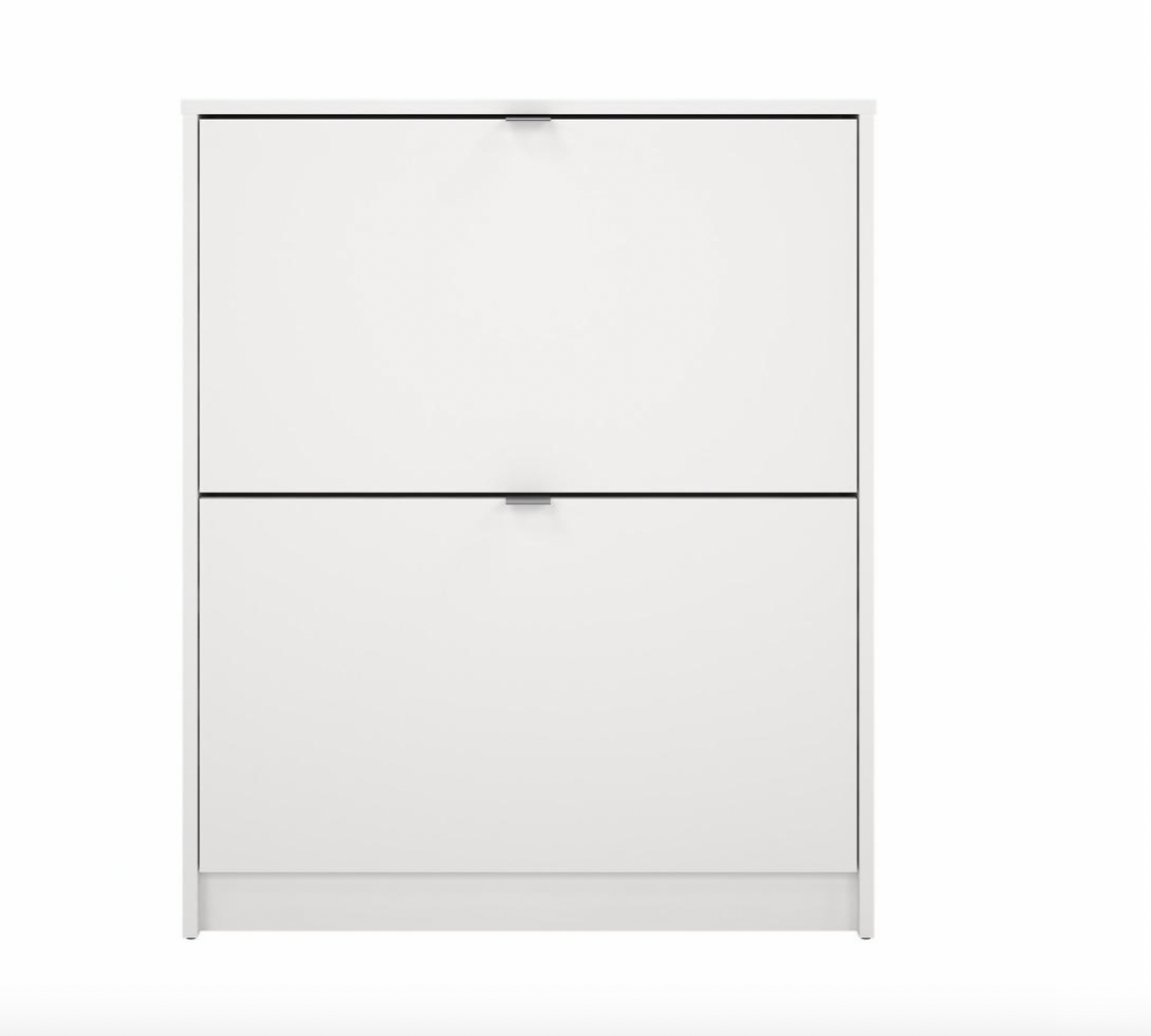 Armoire à chaussures à 2 compartiments - White