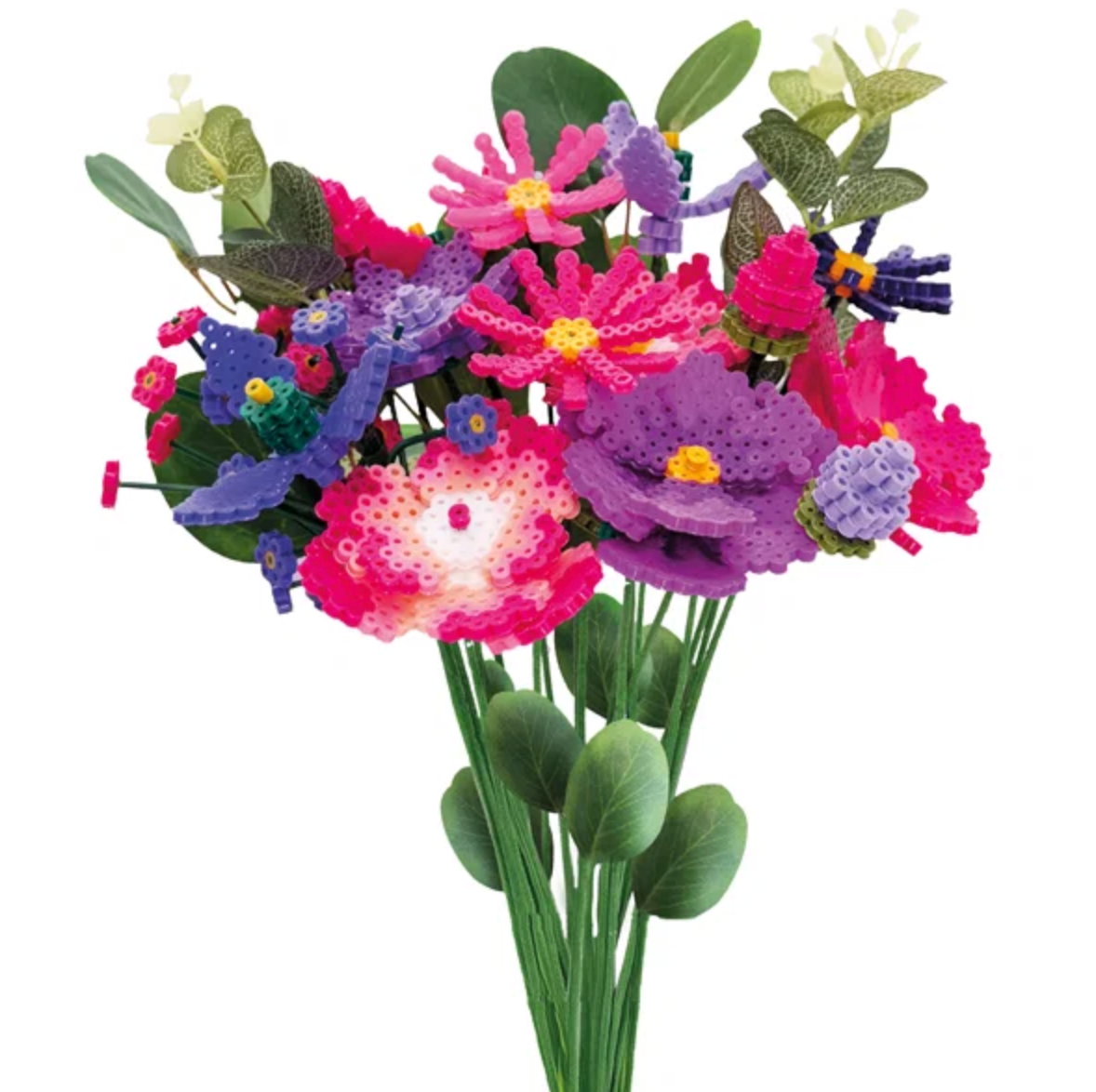 Bouquet de perles gerbara - 16 fleurs