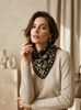 Foulard paisley brown