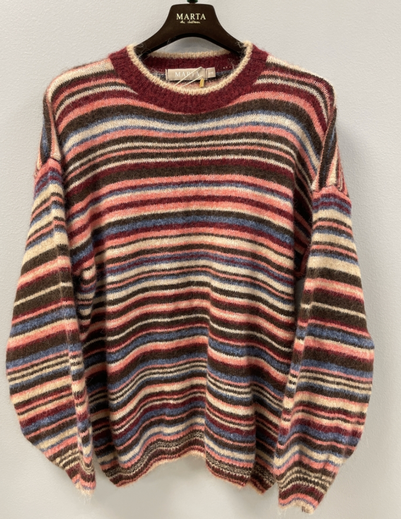 Pull Reverie - Multi Bordeaux