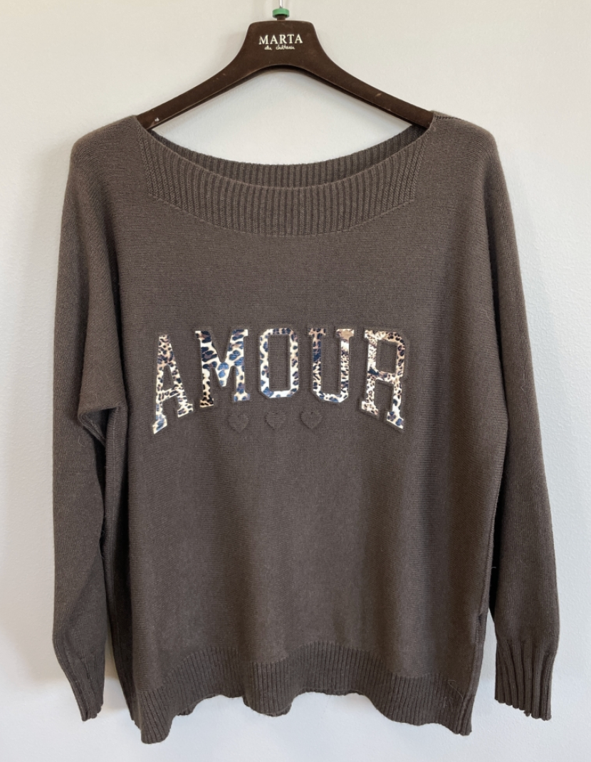 Pull en maille Miretta – Léopard