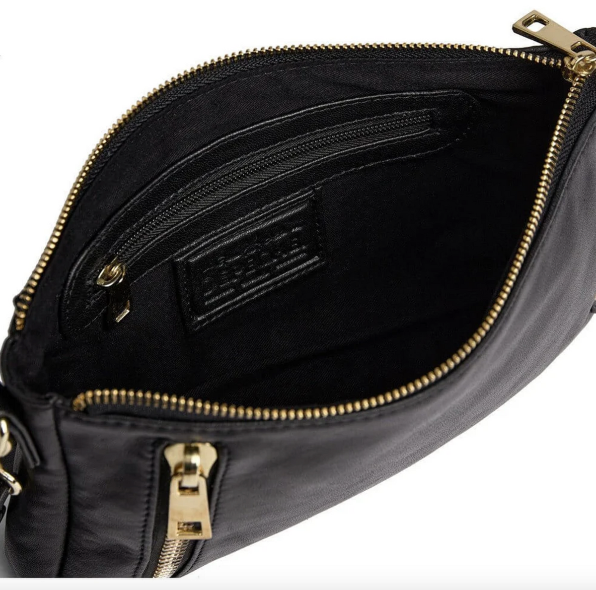 Pochette bandoulière - Noir / or