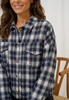 Chemise Marbella – chemise bleue à carreaux