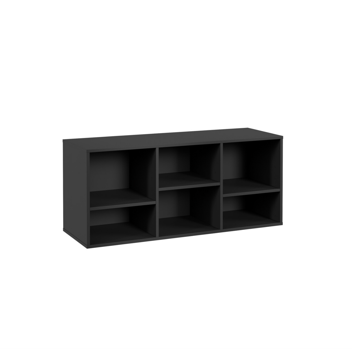 Banc Nordic black – banc à chaussures noir