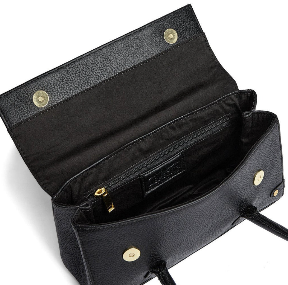 Sac à bandoulière Recife – cuir noir