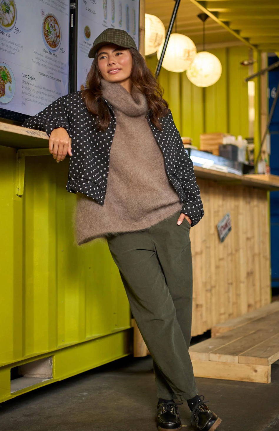 Gilet BJOERK - Taupe – Mélange de mohair