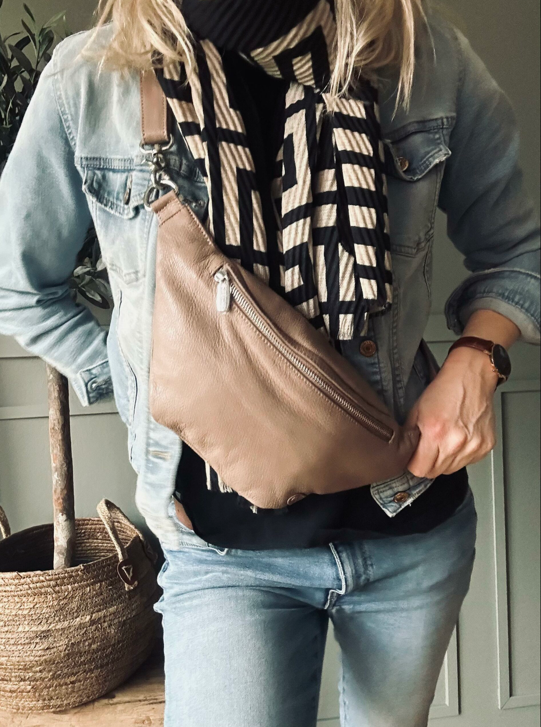 Bumbag Aura Taupe poussière
