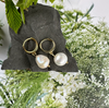 Boucles d’oreilles Kirstin – Argent sterling plaqué or