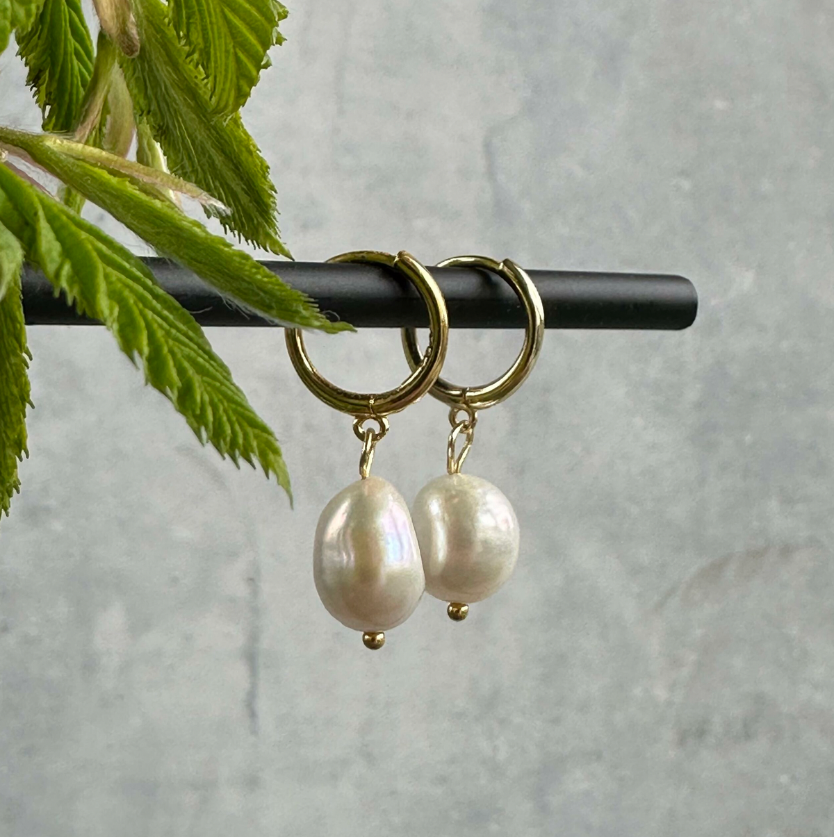 Boucles d’oreilles Kirstin – Argent sterling plaqué or