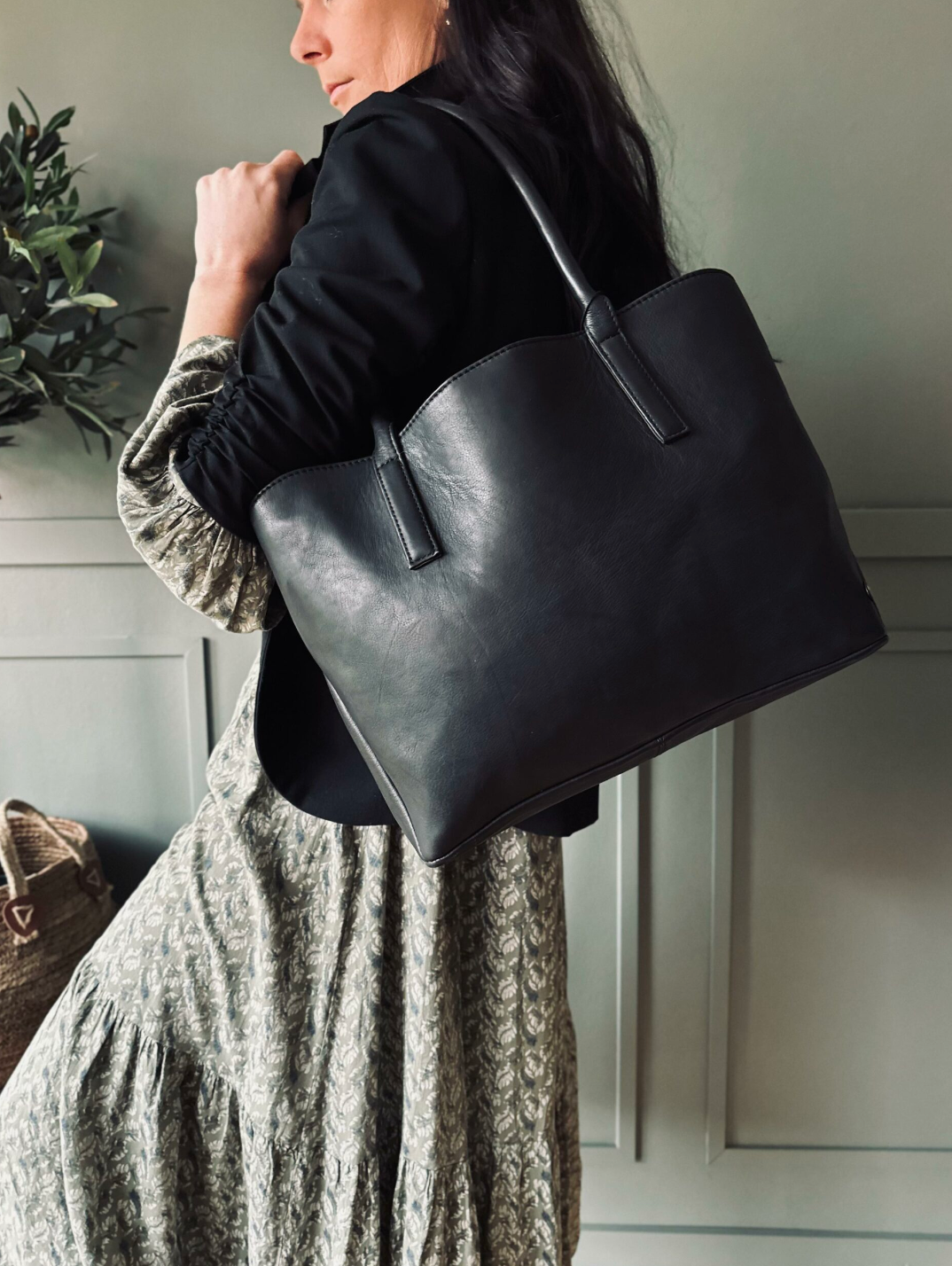 Sac de travail / cabas – Soft leather