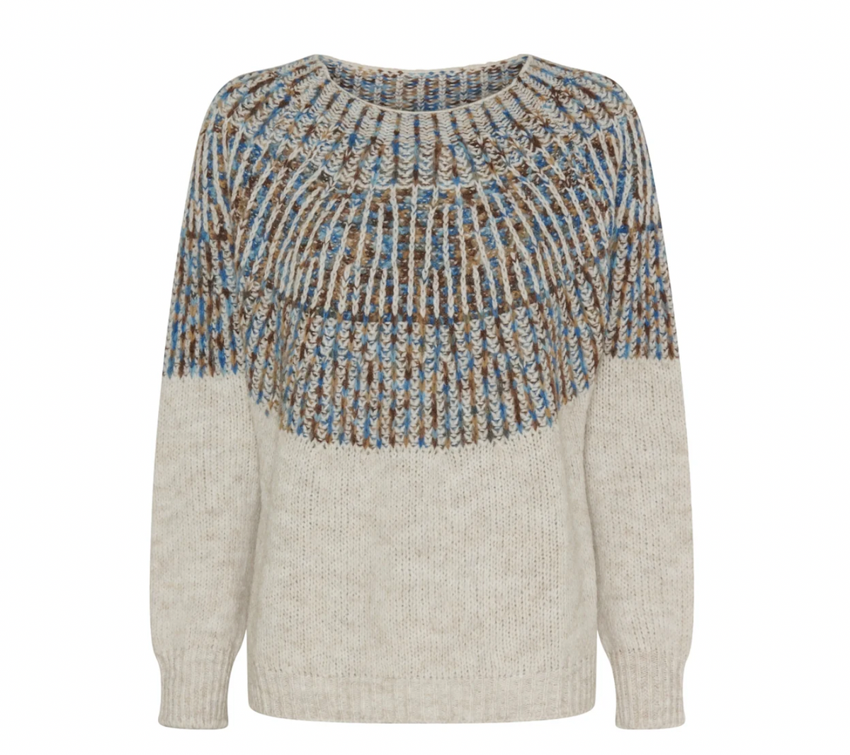 Pull en maille Lilia blue